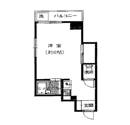 東京都北区中里2丁目 賃貸マンション 1R