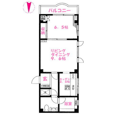 東京都北区田端１丁目 賃貸マンション 1LDK