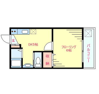 東京都北区中十条１丁目 賃貸アパート 1DK