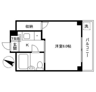 東京都板橋区常盤台１丁目 賃貸マンション 1K