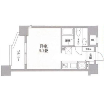 東京都北区王子５丁目 賃貸マンション 1K