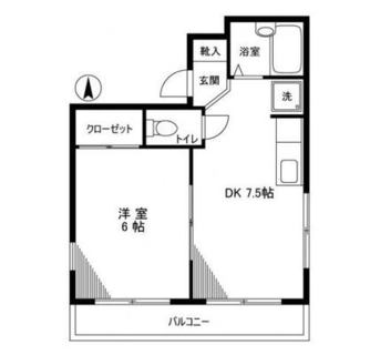 東京都板橋区常盤台３丁目 賃貸マンション 1DK