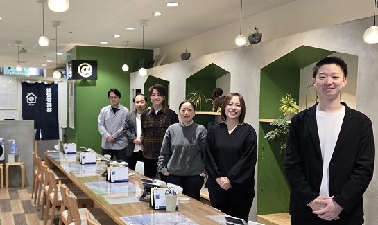 スタッフ集合！