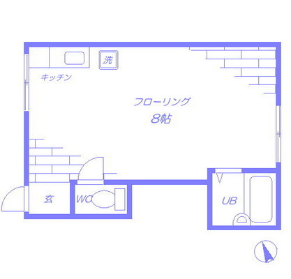 東京 アパート 1R