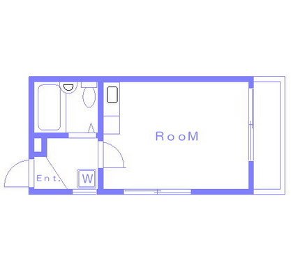東京 アパート 1R