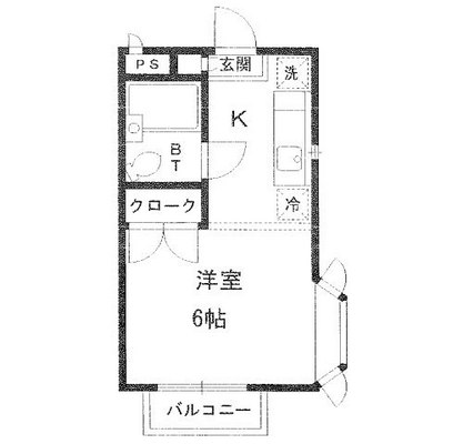 東京 アパート 1K