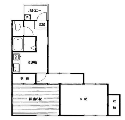 東京 アパート 2K