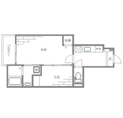 東京 アパート 1SK