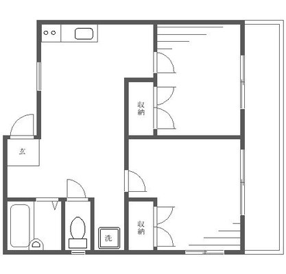 東京 アパート 2K