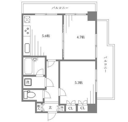 東京 マンション 2K