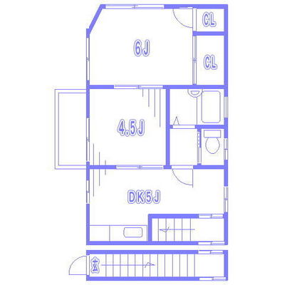 東京 アパート 2DK
