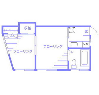 東京都荒川区東尾久２丁目 賃貸アパート 2K