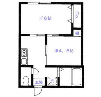 東京都北区赤羽西４丁目 賃貸マンション 2DK