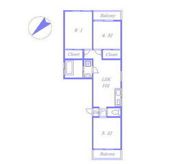 東京都文京区千駄木１丁目 賃貸マンション 3LDK