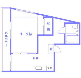 東京都葛飾区亀有１丁目 賃貸マンション 1DK