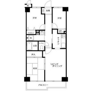 東京都足立区綾瀬４丁目 賃貸マンション 3LDK