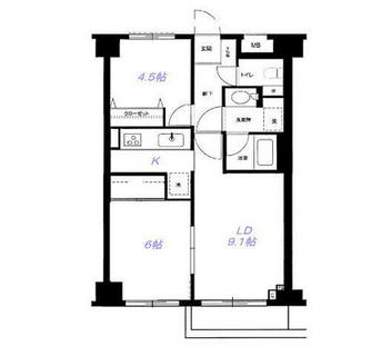 東京都練馬区北町１丁目 賃貸マンション 2LDK