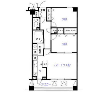 東京都葛飾区東金町２丁目 賃貸マンション 2LDK