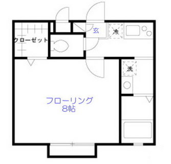 東京都足立区江北２丁目 賃貸アパート 1K