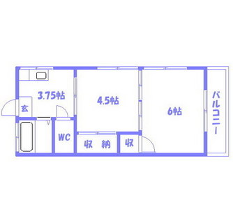 東京都足立区入谷４丁目 賃貸マンション 2K