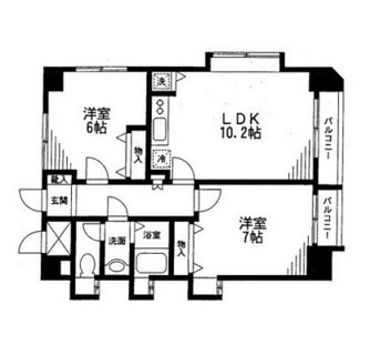 東京都豊島区池袋３丁目 賃貸マンション 2LDK