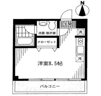 東京都荒川区東尾久２丁目 賃貸マンション 1R