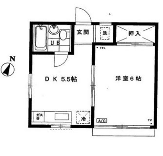 東京都豊島区南長崎２丁目 賃貸アパート 1DK