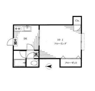 東京都板橋区小茂根１丁目 賃貸マンション 1DK