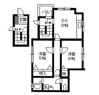 東京都板橋区東新町１丁目 賃貸アパート 2DK