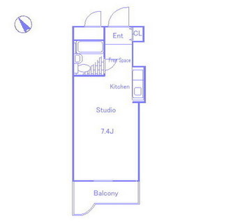 東京都板橋区板橋３丁目 賃貸マンション 1R