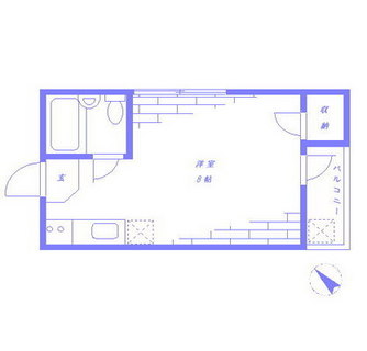 東京都北区滝野川７丁目 賃貸マンション 1R