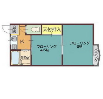 東京都足立区東綾瀬１丁目 賃貸アパート 2K