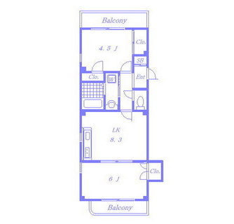 東京都北区西ヶ原１丁目 賃貸マンション 2LK