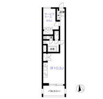 東京都板橋区桜川２丁目 賃貸マンション 1SR