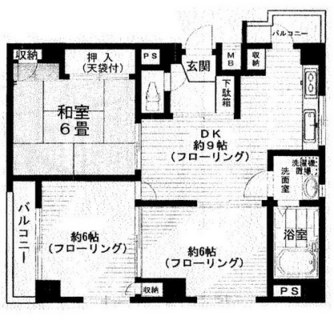 東京都台東区千束２丁目 賃貸マンション 3DK