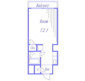 東京都北区滝野川４丁目 賃貸マンション 1R