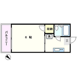 東京都板橋区加賀１丁目 賃貸マンション 1K