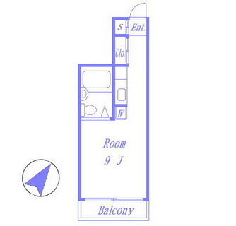 東京都豊島区西巣鴨４丁目 賃貸マンション 1R