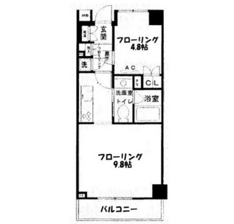 東京都新宿区新小川町 賃貸マンション 1LDK