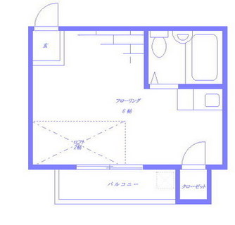 東京都豊島区上池袋１丁目 賃貸マンション 1R