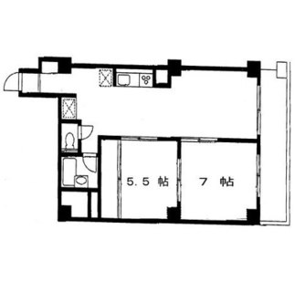 東京都北区東田端２丁目 賃貸マンション 2LDK