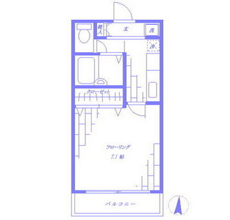 東京都豊島区長崎１丁目 賃貸マンション 1K