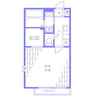 東京都豊島区西池袋２丁目 賃貸アパート 1K