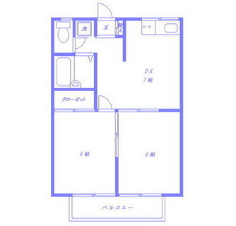 東京都練馬区早宮１丁目 賃貸アパート 2DK