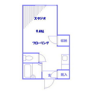 東京都豊島区池袋本町４丁目 賃貸アパート 1R