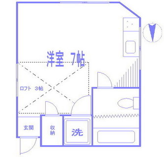 東京都足立区千住旭町 賃貸アパート 1R