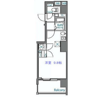 東京都墨田区石原３丁目 賃貸マンション 1R