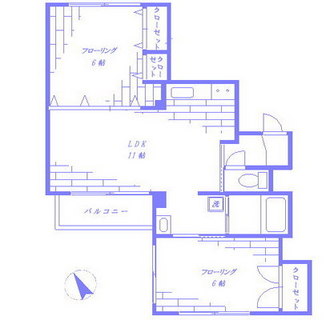 東京都豊島区池袋本町４丁目 賃貸マンション 2LDK