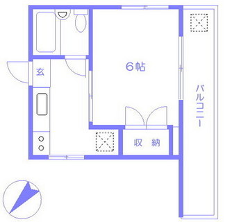 東京都北区中十条１丁目 賃貸マンション 1K