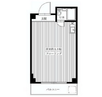 東京都足立区足立１丁目 賃貸マンション 1R
